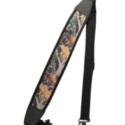 Bretelle n&eacute;opr&egrave;ne Noire v1 carabine de chasse