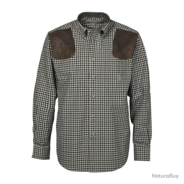 CHEMISE PERCUSSION SOLOGNE VERT - TAILLE 5XL