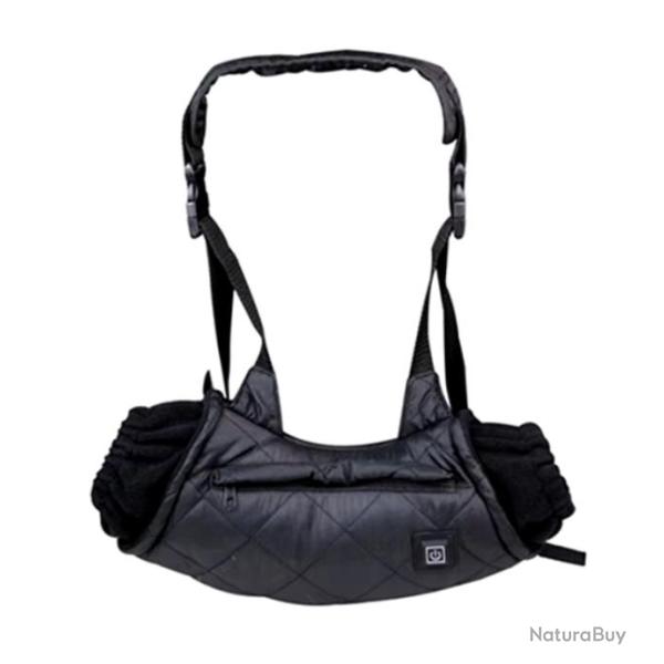 Chauffe-Main �lectrique Rechargeable avec 3 Modes de Chaleur - Manchon Chauffant Portable Noir