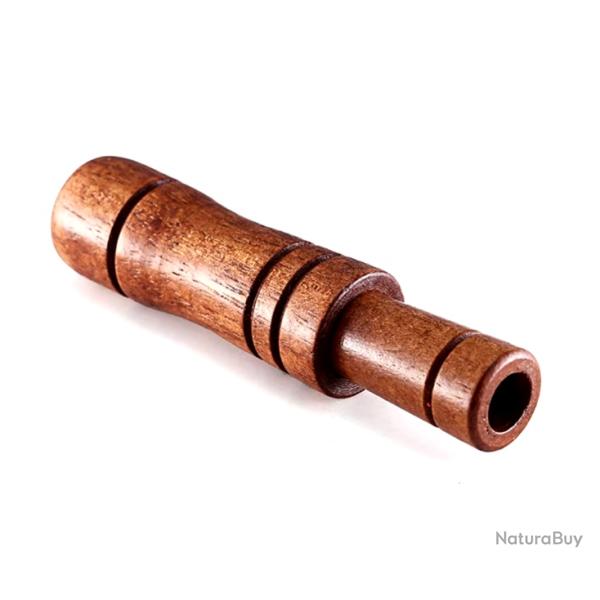 Appeau Sifflet d'Appel pour la Chasse au Canard Son R�aliste, Bois Naturel, Canard Colvert et Faisan