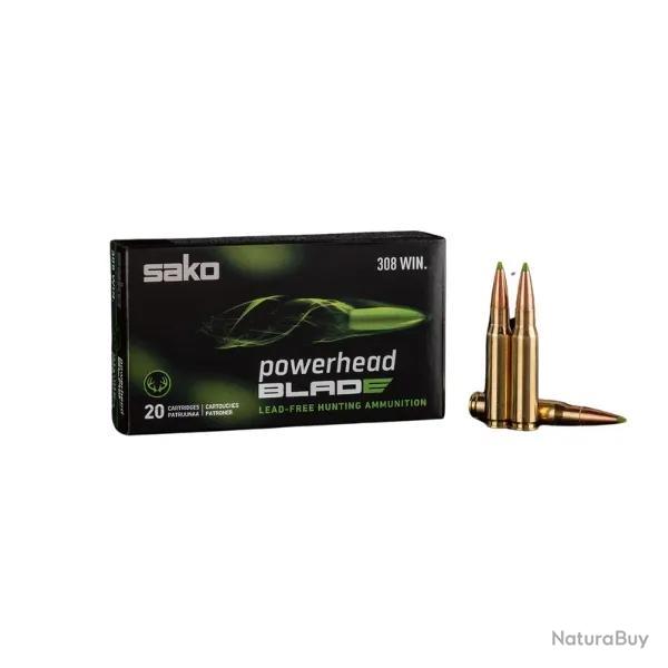 Balles Sako Powerhead Blade 30-06 Sprg - 162 grains