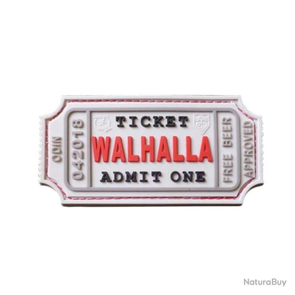 Patch PVC "Ticket Walhalla" blanc JTG�
