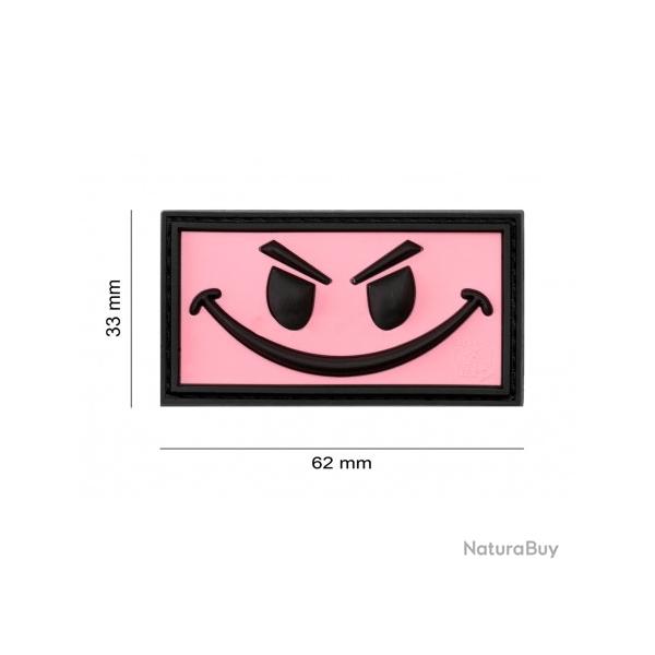 Patch PVC "EVIL SMILE" rose JTG�