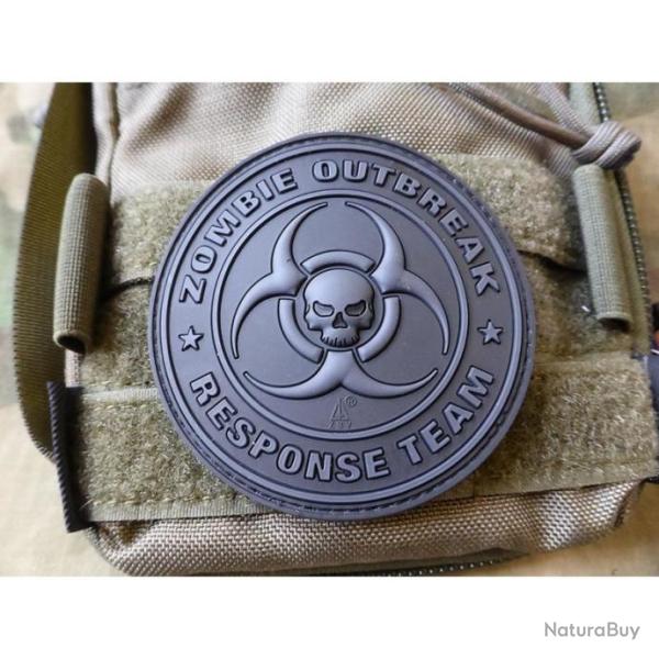 Patch PVC "ZOMBIE OUTBREAK RESPONSE TEAM" NOIR JTG�