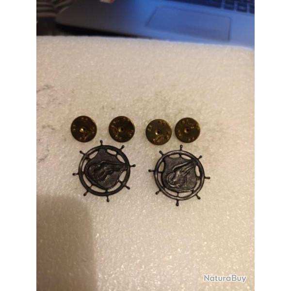 Lot de collars officier arm�e us TRANSPORTATION original