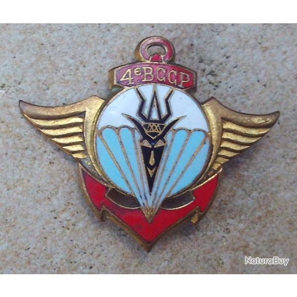 4 Bon. Colonial de Commandos Parachutistes,�mail,dos guilloch�