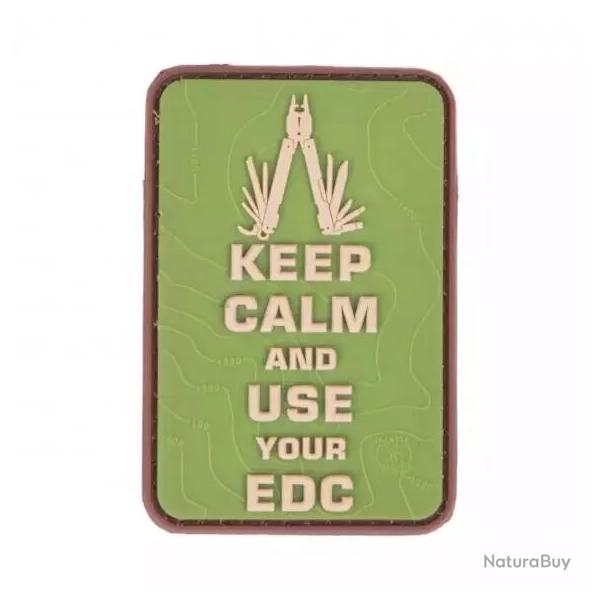 Patch PVC "KEEP CALM AND USE YOUR EDC" JTG�