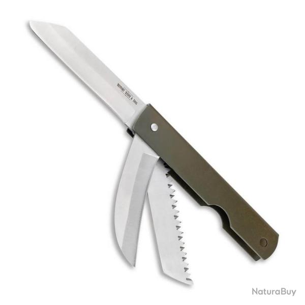 COUTEAU ARMEE JAPONAISE 3P OLIVE