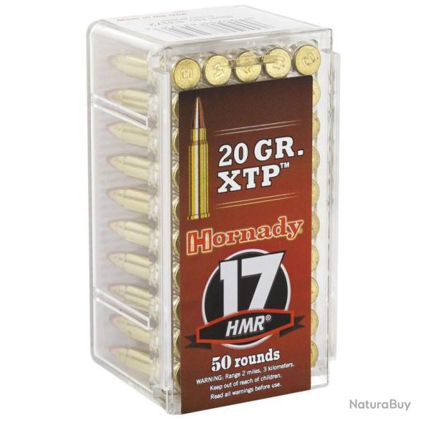 HORNADY 17 HMR 20GR XTP X50