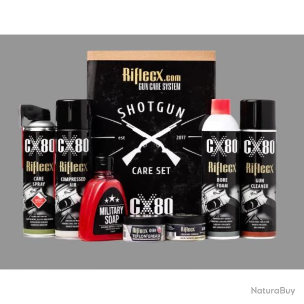 RIFLECX KIT D'ENTRETIEN COMPLET POUR FUSILS