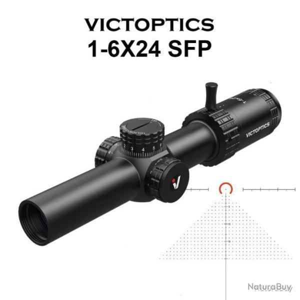 LUNETTE DE TIR 1-6X24 R�TICULE LUMINEUX VICTOPTICS S6