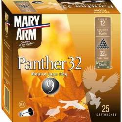 MARY ARM Cartouches de chasse Panther 32 - par boite de 25  12  / 70  32g - 7.5