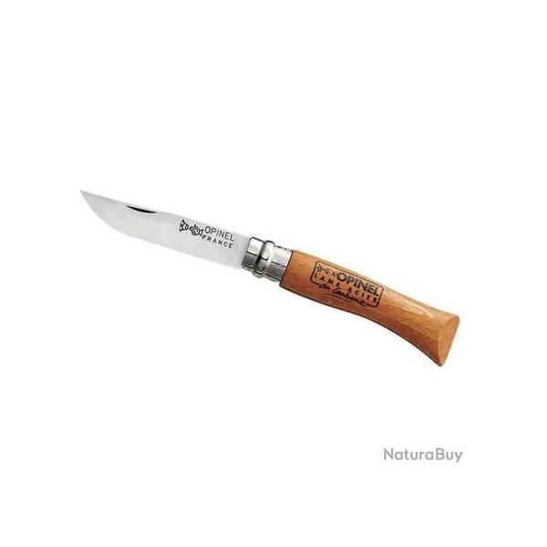 OPINEL Couteau n�7 acier / carbone - 93 mm