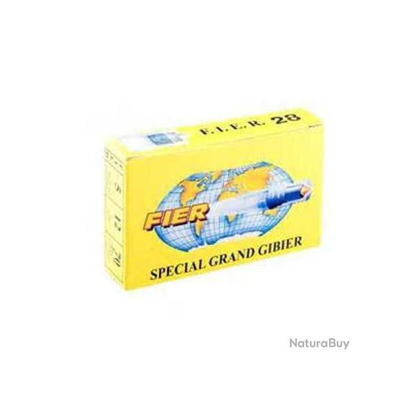 FIER Cartouches de chasse Demi-blind�e - par boite de 5  16  / 67  23g