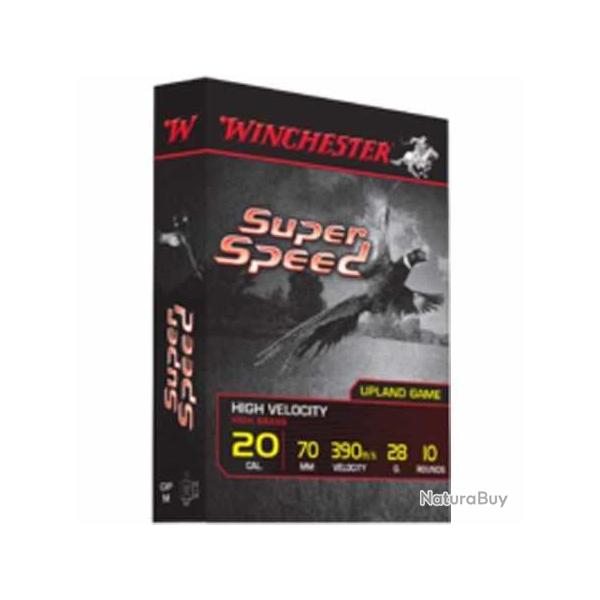 WINCHESTER Cartouches de chasse Super speed par boite de 10 20 70 28g