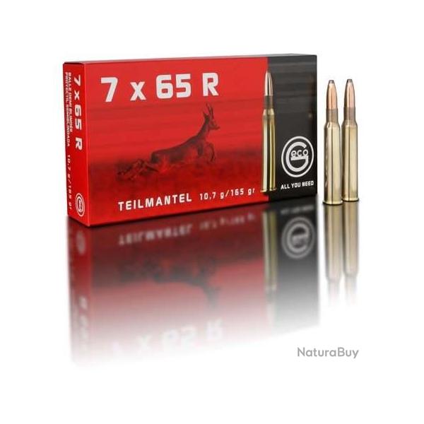 GECO Balles de chasse Tm 1/2 blind�e - par boite de 20  7 x 65 R   165Gr