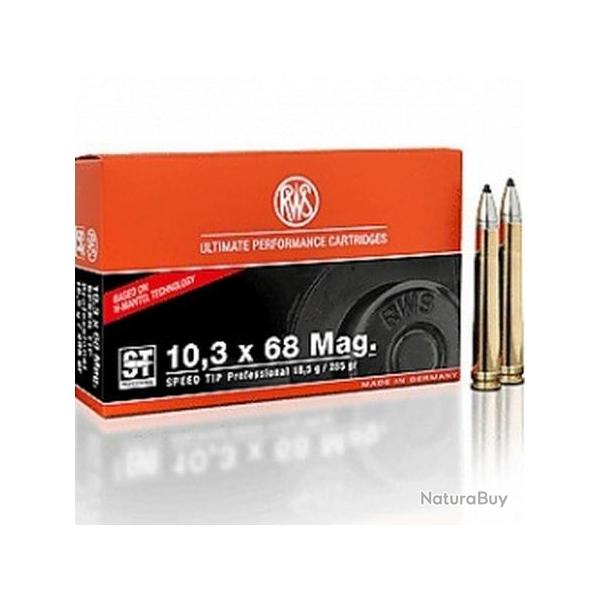 RWS Balles de chasse Speed tip pro - par boite de 20  10,3 x 68   285Gr