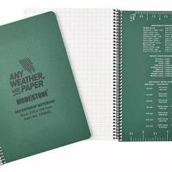 Carnet tout temps 100 pages 148mm x 210mm Modestone Tan