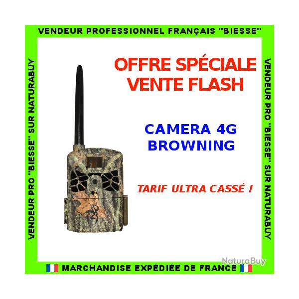 Cam�ra surveillance Pi�ge photo Browning Defender Wireless 4G. Super tarif, profitez en!