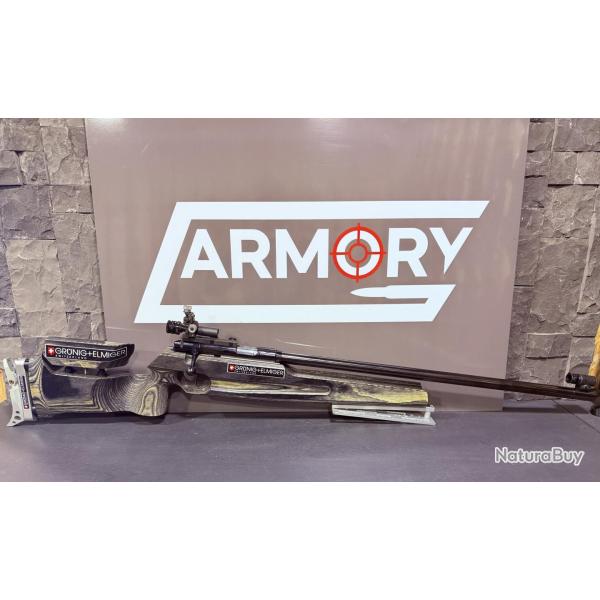 Occasion Ansch�tz Match 54 S�rie X + Crosse Gr�nig&Elmiger Cal-22lr