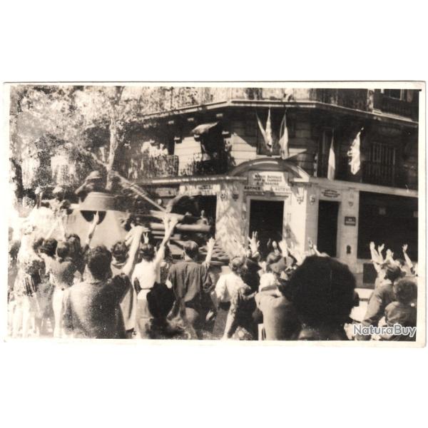 CARTE PHOTO SECONDE GUERRE MONDIALE  -  � �TUDIER