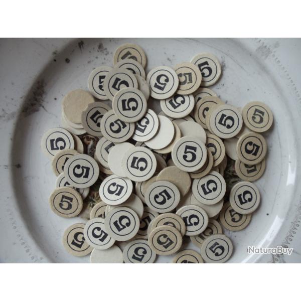 Lot de cartons de fermeture par 100 ou 500 en calibre 12, n�5.