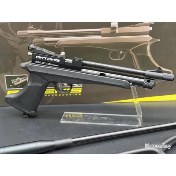 Pack pr�t � tirer Carabine convertible Artemis CP2 calibre 4,5mm � plombs (Arme+Plombs+CO2)