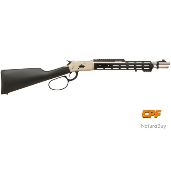 CARABINE A LEVIER SOUS-GARDE HUGTEK LVR SSXN NICKELE M-LOK 20" (51CM) 44 mag 51 cm