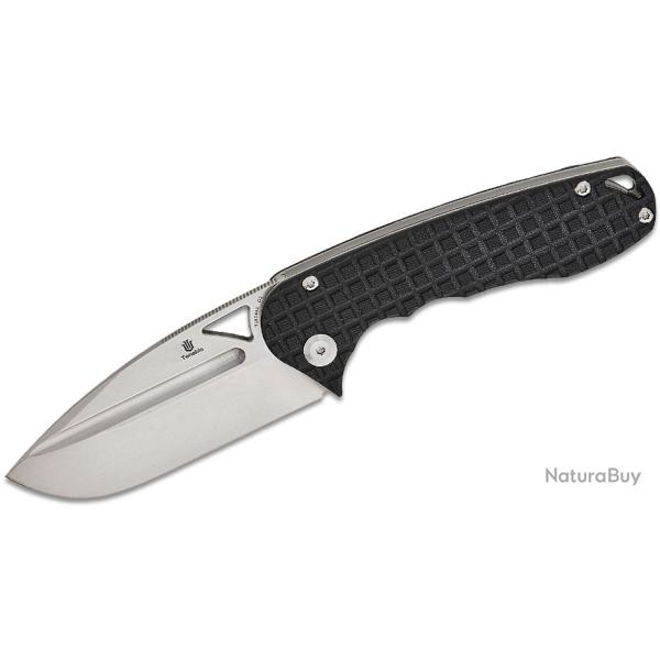Couteau Tenable Bmbur Black Manche G10 Lame Acier D2 SW IKBS Linerlock Clip T1054A1