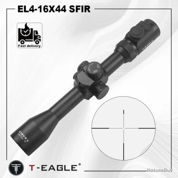 T-Eagle Lunette De Vis�e EL 4-16X44 SFIR 11mm Bas Paiement en 3 ou 4 fois - LIVRAISON GRATUITE !!