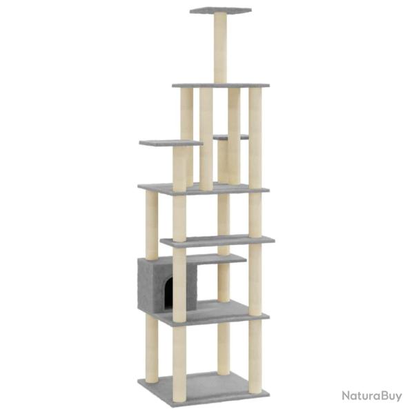 Arbre � chat meuble tour grimper jouet grattage grattoir escalade plateforme avec griffoirs en sisa