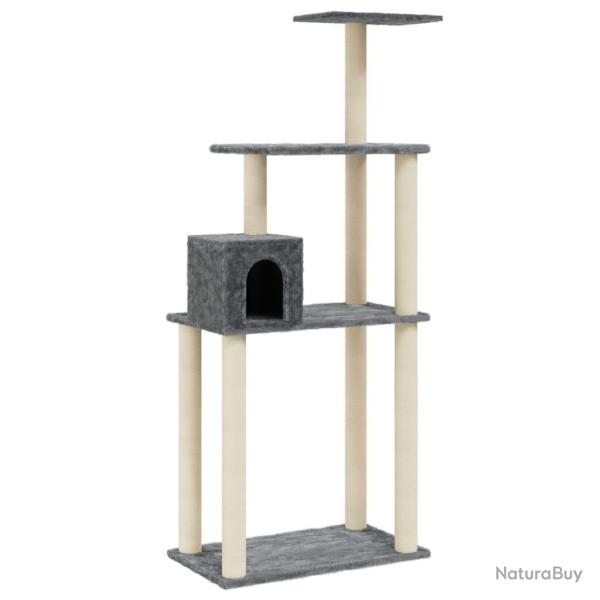 Arbre � chat meuble tour grimper jouet grattage grattoir escalade plateforme avec griffoirs en sisa