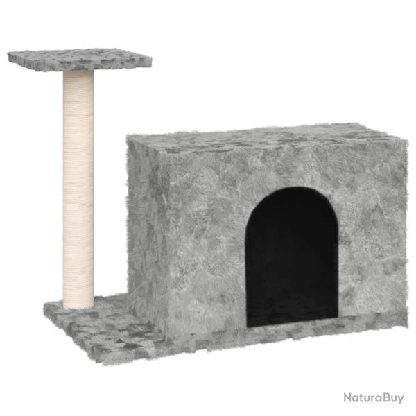 Arbre � chat meuble tour grimper jouet grattage grattoir escalade plateforme avec griffoir en sisal