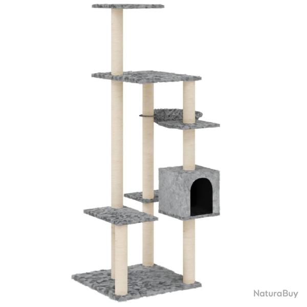 Arbre  chat meuble tour grimper jouet grattage grattoir escalade plateforme avec griffoirs en sisa