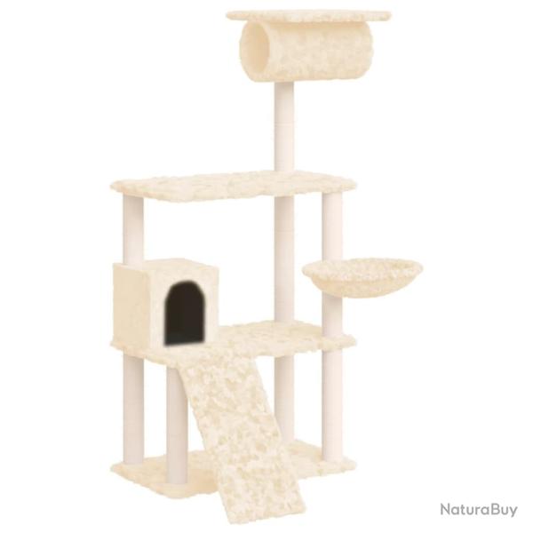 Arbre � chat meuble tour grimper jouet grattage grattoir escalade plateforme avec griffoirs en sisa