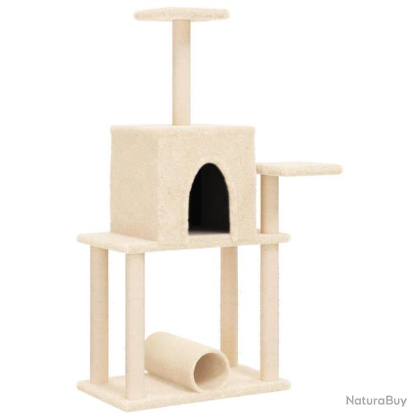 Arbre � chat meuble tour grimper jouet grattage grattoir escalade plateforme avec griffoirs en sisa