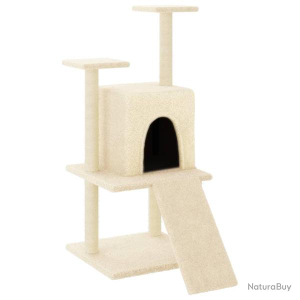 Arbre � chat meuble tour grimper jouet grattage grattoir escalade plateforme avec griffoirs en sisa