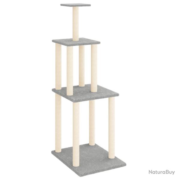 Arbre  chat meuble tour grimper jouet grattage grattoir escalade plateforme avec griffoirs en sisa