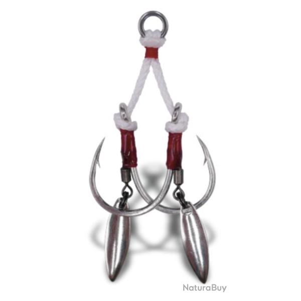 Assist Hook VMC Slow Blade Assist 7264AB par 2 n�7/0