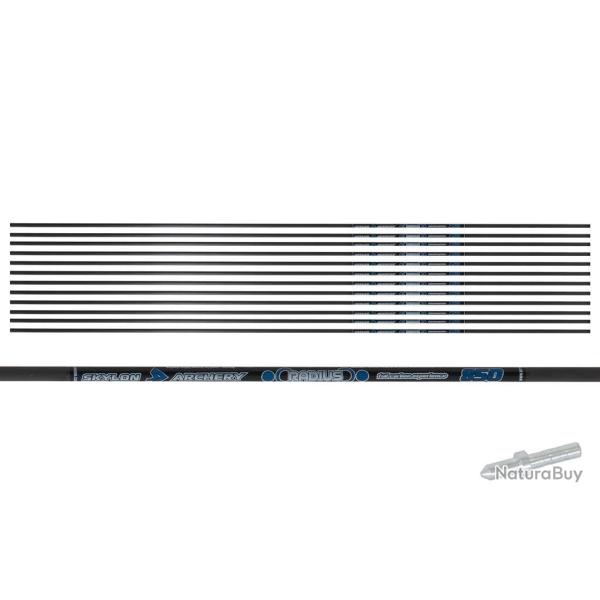 Lot de 12 tubes Skylon Radius ID4.2 en carbone 850