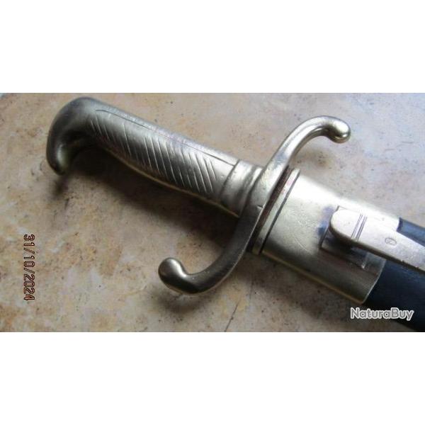 glaive Allemand Prussien 1889 artillerie Allemagne Prusse SEITENGEWEHR r�emploi ww1 premi�re guerre