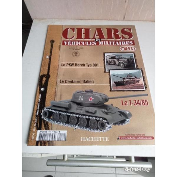 fascicule char le char le T 34/85, neuf n�114