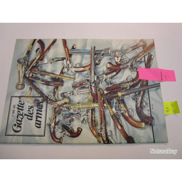 Gazette des armes n�26 avril 1975