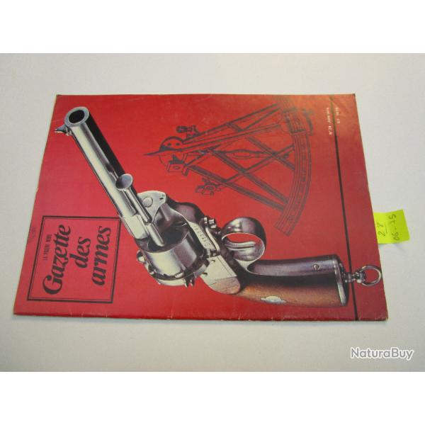 Gazette des armes n�28 juin 1975