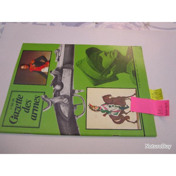 Gazette des armes n�29 juillet/aout 1975