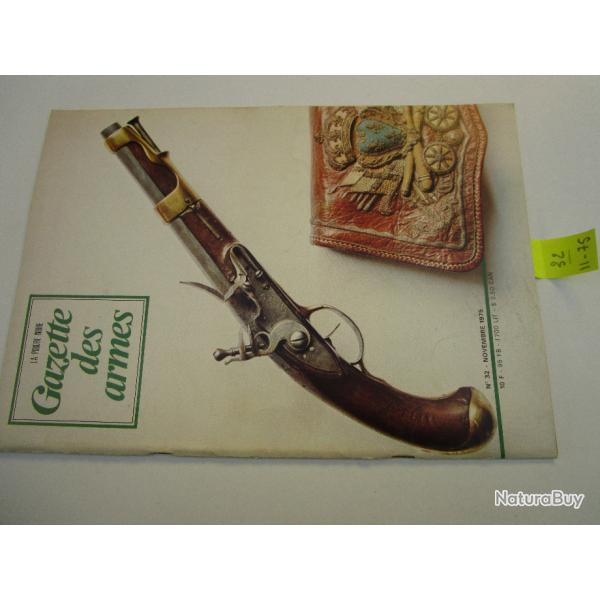 Gazette des armes n�32 novembre   1975