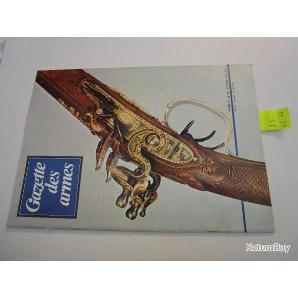 Gazette des armes n�35   fevrier 1976