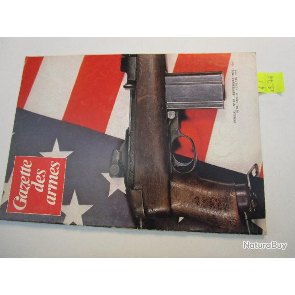 Gazette des armes n�41  septembre   1976