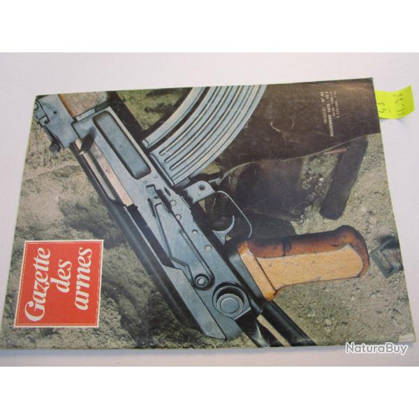 Gazette des armes n�43 novembre   1976