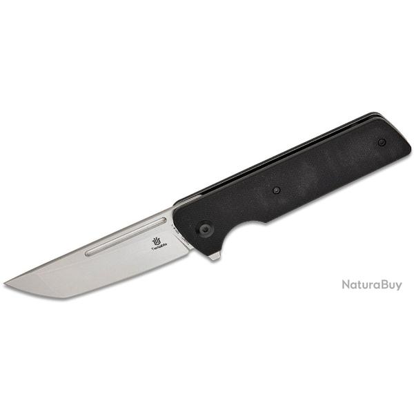 Couteau Tenable Anomaly Black Manche G10 Lame Tanto Acier Nitro-V SW IKBS Linerlock Clip T2038T1